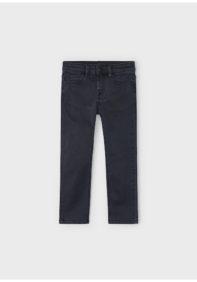 Mayoral Erkek Çocuk Slim Fit Kot Pantolon Siyah