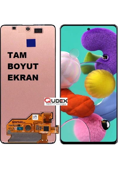 Samsung Galaxy Uyumlu A51 (SM-A515) Lcd Ekran Dokunmatik (Tam Boyut)