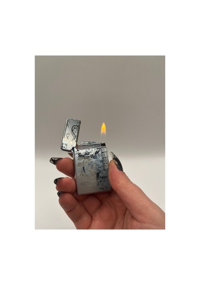 Dupont Tipi Premium Metal Çakmak Şık Ve Dayanıklı Tasarım Gümüş - 836341191 Gümüş - 836341191 Gümüş