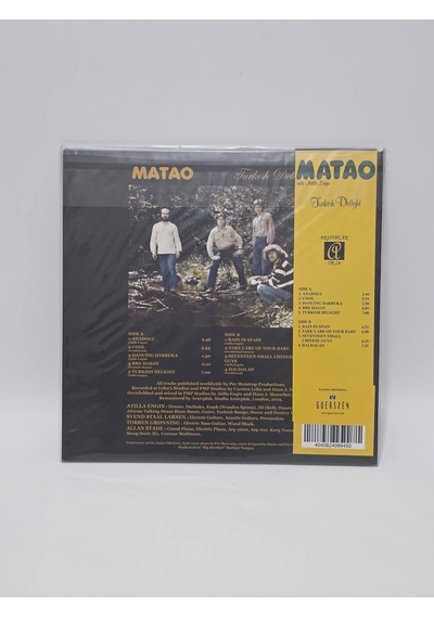 Turkish Delight - Matao With Atilla Engin Lp Plak
