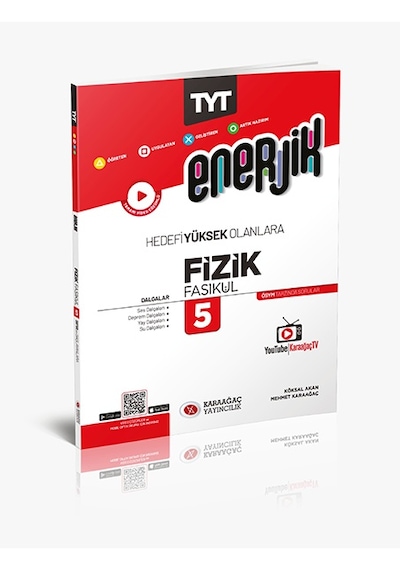 Karaağaç Yayınları TYT Enerjik Fizik Fasikülleri 5