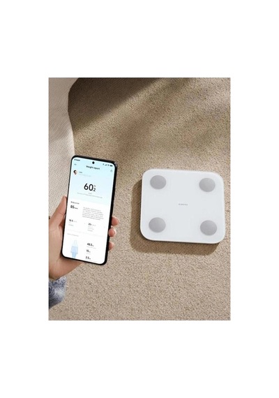 Mi Body Composition Scale S400 Akıllı Bluetooth Baskül Beyaz Tartı Yağ Ölçer Vücut Analizi Çok Renkli