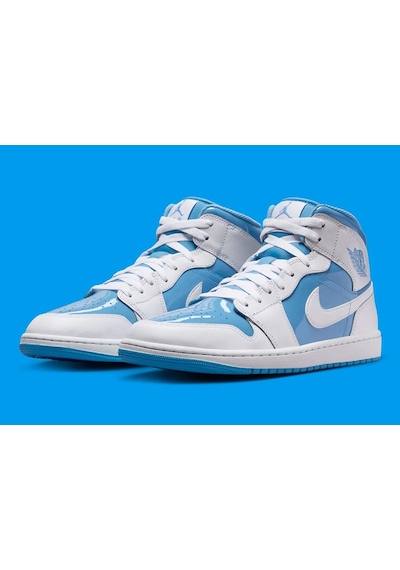 Nike Air Jordan 1 Mid 'legend Blue' Basketbol Ayakkabısı-sportxstore Beyaz-mavi