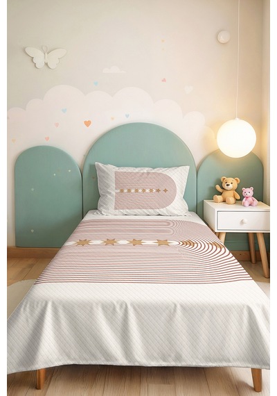 Geometrik Kiremit Genç Odası Tek Kişilik Pike Takımı - Bej Çizgili 160x220 Cm Kapitone Yatak Örtüsü Narin Ayışığı Mırıltısı Geometrik Kiremit Genç Odası Tek Kişilik Pike Takımı - Bej Çizgili 160x220 Cm Kapitone Yatak Örtüsü Narin Ayışığı Mırıltısı