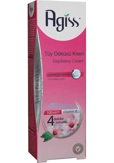 Agiss Normal Ciltler için Kiraz Çiçeği Tüy Dökücü Krem 100 ML
