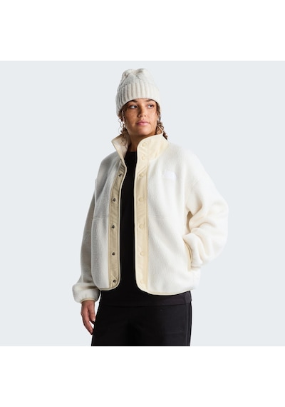 The North Face W Cragmont Snap Front Fleece Jacket Kadın Ceket Nf0a8j40jn51 Beyaz