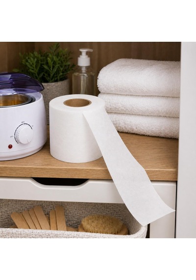 25 Metre Ağda Bezi Rulo Profesyonel Epilasyon Bezi Dayanıklı Nonwoven Ağda Kağıdı Sir Ağda Bezi Rulosu Ev Tipi Ve Salon Kullanımı İçin Asorti Renk