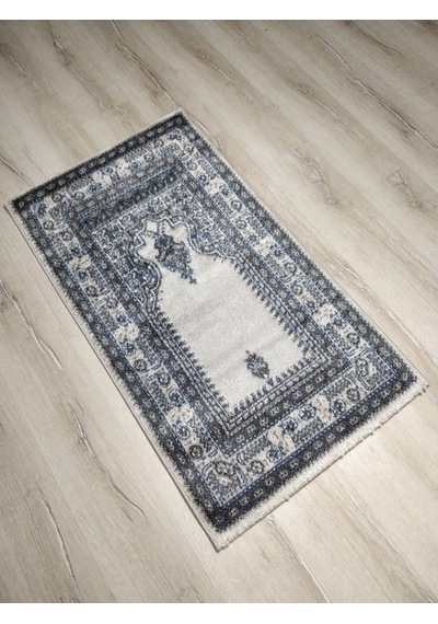 2 Adet Halı Sarayı Sihir Namazlık Seccade Nm012 Gri 60X115Cm