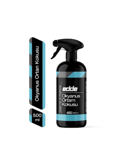 Edde Okyanus Kokulu Araba Araç Oto Ortam Kokusu Araç Içi Kokuları Oto Parfümü 500 Ml Oto Detailing