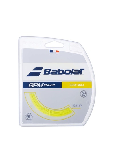 Babolat Rpm Rough Sarı 125/17 Tenis Tekli Kordaj
