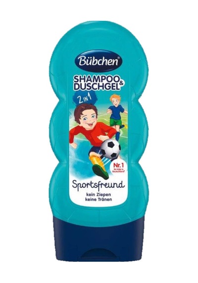 Bübchen Sport Çocuk Şampuan ve Duş Jeli 230 ML