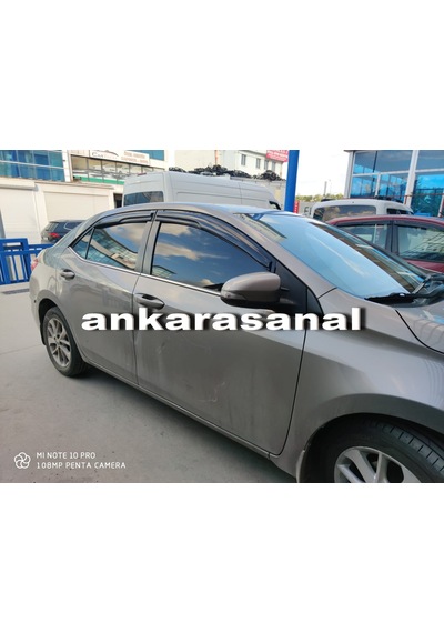 Toyota Corolla Uyumlu Mügen Cam Rüzgarlığı 2013-2018 Arası 4 Lü Takım N11.38412