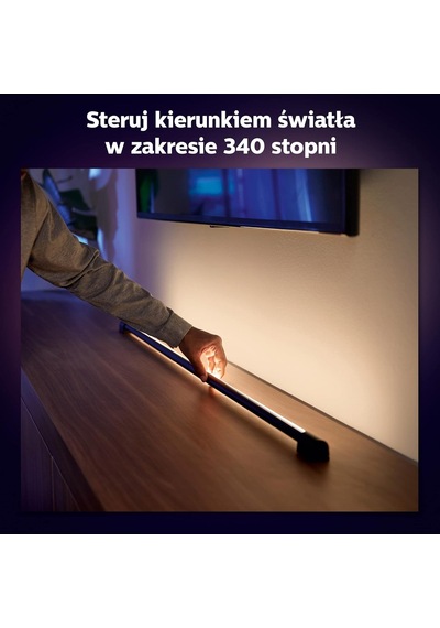 Philips Hue Play Gradient Light Tube Renklı Akıllı Led Aydınlatma, Siyah, 75 Cm - 25.000 Saat Ampul Sku: Smg8690010153173
