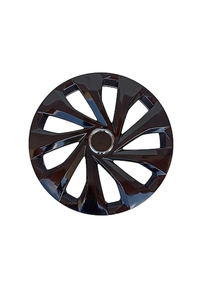 Muyaauto Jant Kapağı Seti-yıldızsiyah Citroen C3/c-elysee/c2 15 İnç İle Uyumlu