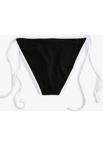Koton Brazilian Bikini Altı Yanları Bağlama Detaylı Basic Normal Bel Siyah 3sak00138bm 3SAK00138BM999 Siyah Koton Brazilian Bikini Altı Yanları Bağlama Detaylı Basic Normal Bel Siyah 3sak00138bm 3SAK00138BM999 Siyah