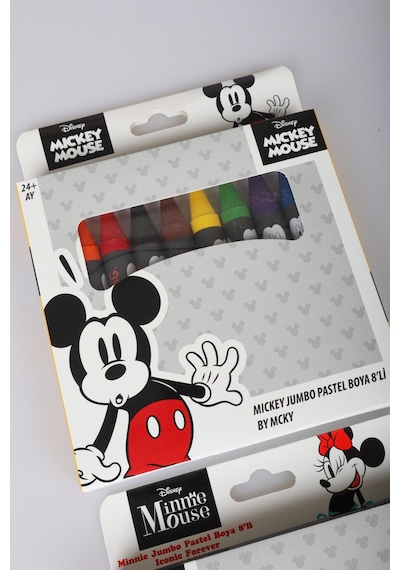 X Dekomus Lisanslı Minnie Mouse 8'li Pastel Boya Tek Adet Diğer