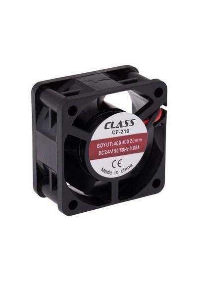 Class 40X40X20Mm Dc 24Volt Fan 1Adet