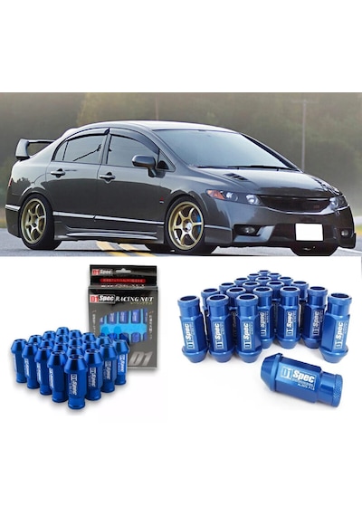 Honda Civic Fd6 Bijon Takımı Mavi 20 Adet D1 Spec