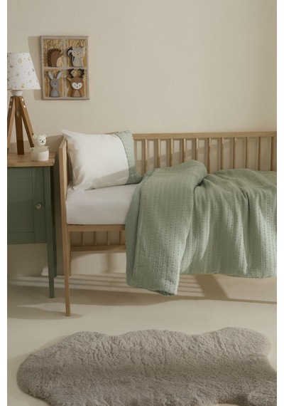 Karaca Home Bebek Harper %100 Pamuk Comfort Set Adaçayı