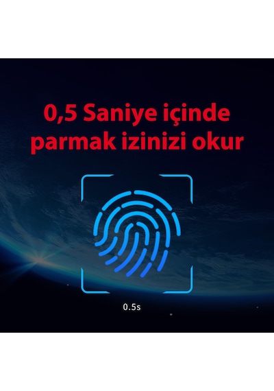 DM FD069 Parmak İzi Okuyuculu Şifreli USB 3.0 64GB Flash Bellek