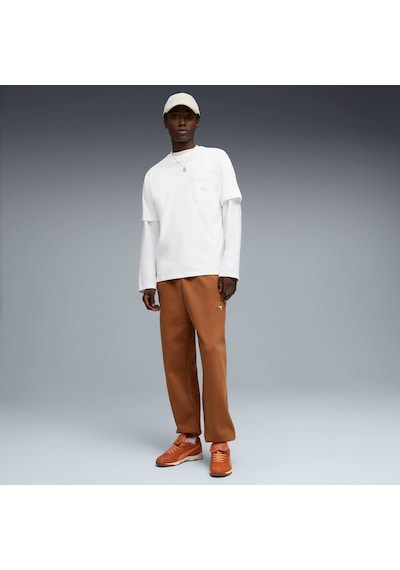Puma Select Essentıals Erkek Geniş Kesim Eşofman Altı 634733 07 Kahverengi