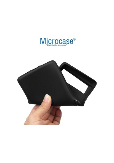 Microcase Google Pixel 6 Pro Matte Serisi Silikon Kilif - Siyah 537769942