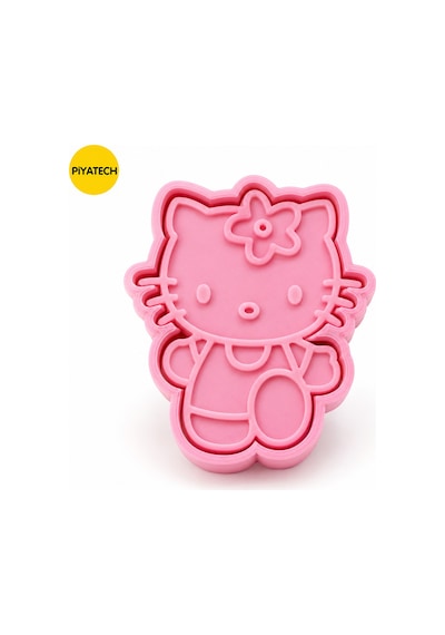 Hello Kitty Tasarımlı 3d Kurabiye Kalıbı Ve Şeker Hamuru Kopat Pasta Süsleme Aparatı Diğer