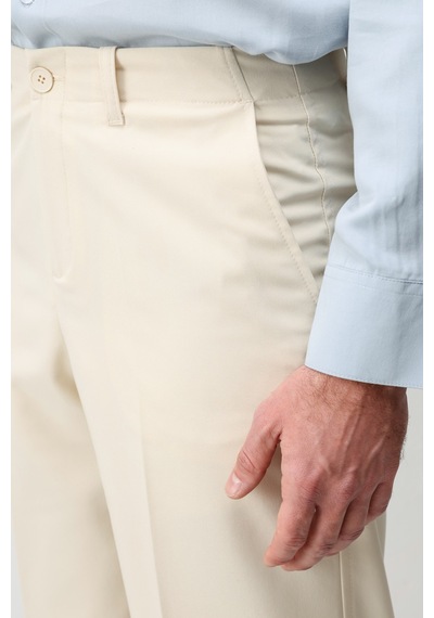 Antioch Straight Fit Erkek Pantolon Ekru