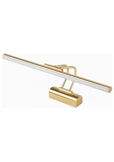 Sarjlı Led Flüt Resim Aplik 6w 3200k Gün Işığı 35cm Duvar Tipi Ayna/tablo Üstü Dekoratif Işık Ip20 Iç Mekan Kullanım Gold