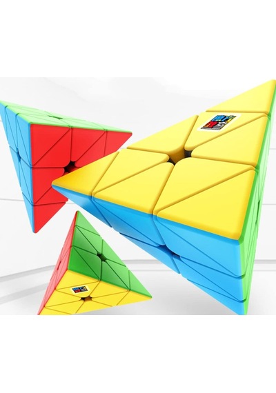 Moyu Pyramid V2 Cube - Stickersız Akıl Zeka Rübik Küp