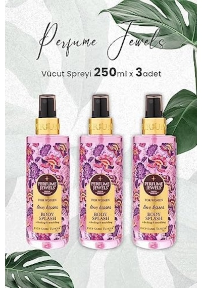 Pj Body Splash Kisses 250 Ml X 3 Adet