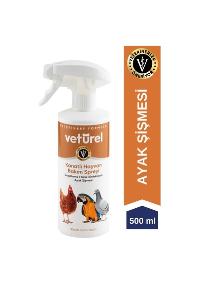 Veturel Kanatlı Hayvan Bakım Spreyi 500 ML