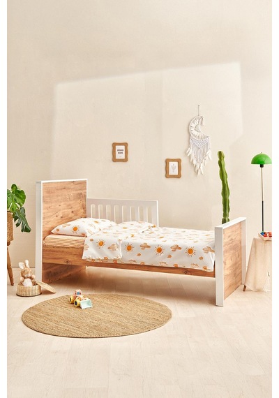 Soley Boho Çocuk Nevresim Takımı 160x220 Cm Kiremit