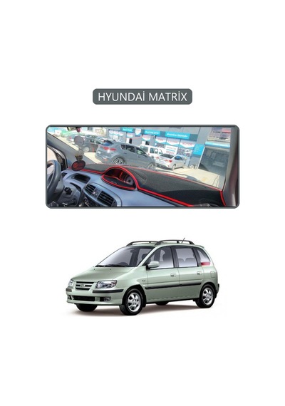 Hyundai Matrixtorpido Koruma Halısı Gri Kenar
