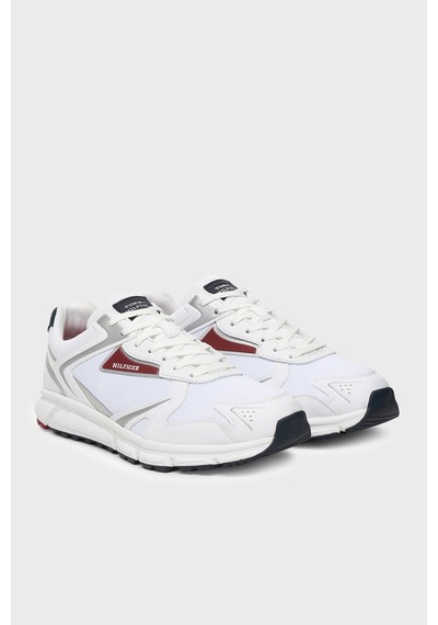 Tommy Hilfiger Logolu Sneaker Ayakkabı Erkek Ayakkabı Fm0fm05833 Ybs Beyaz