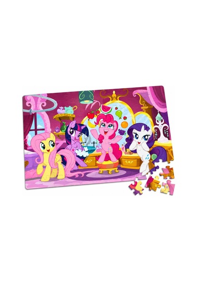 100 Parça Unicorn Çocuk Puzzle Eğitici Oyuncak El-göz Koordinasyonunu Destekleyen Yapboz