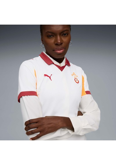 Puma Galatasaray 25/26 Kadın Deplasman Forması 779816 02 Beyaz