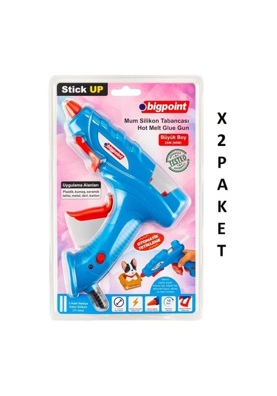 Bigpoint Silikon Tabancası Büyük Boy 40w X 2 Adet