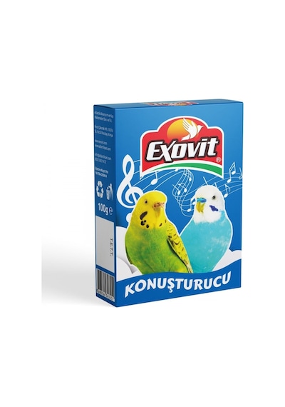 Exovit Muhabbet Kuş Konuşturucu 100 G