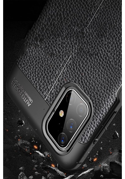 Newface - 287 - Samsung Galaxy M51 Kılıf Auto Focus Kapak - Edntrend - - Kırmızı