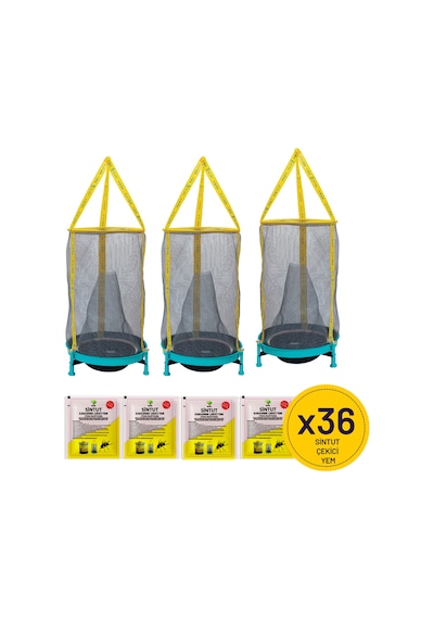 3 FLIES’ INN – HG KARASİNEK TUZAĞI + 30 ADET 25GR YEM