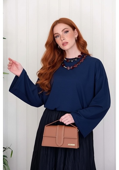 Unika Boutique Kadın Tesettür Body Lacivert
