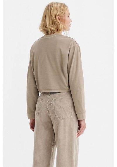 Levi's Kadın Crop Fresh Kahve Sweatshirt - A3525-0005 001