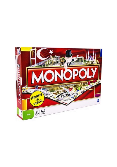Monopoly Türkiye Sürümü Kutu Oyunu Aileler Ve Çocuklar İçin Eğlenceli Oyun 8 Yaş Ve Üzeri 2-6 Oyuncu