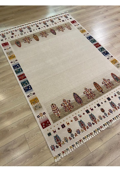 Çam Halı Sultani 809 Stone Yün Ve Bambu İle Özel Tezgahlarda Üretilen Otantik Desenli El Emeği Modern Uşak Halısı Multi Çam Halı Sultani 809 Stone Yün Ve Bambu İle Özel Tezgahlarda Üretilen Otantik Desenli El Emeği Modern Uşak Halısı Multi