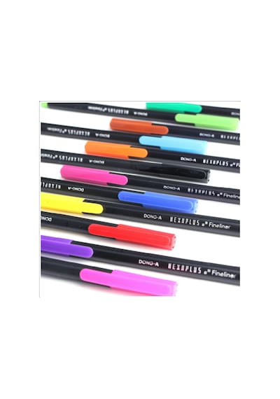 Dong-A Hexaplus Fineliner Kalem 12 Li Kutu 209613