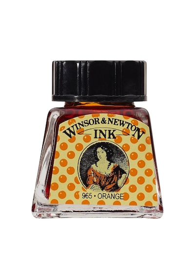 Winsor & Newton Çini Mürekkebi 14Ml - Orange