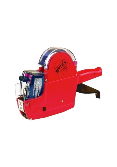 Motex MX-6600 LPlus 10 Hane Etiketleme Makinesi Kırmızı