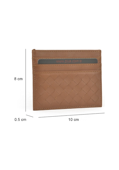 Ziya, Unisex Hakiki Deri Kartlık 1539852z05 Taba 1539852z05 320 Taba