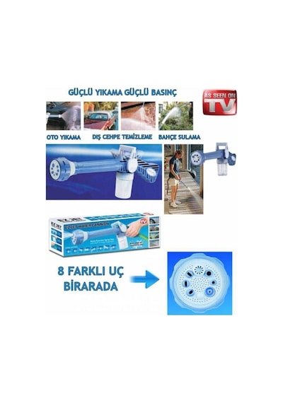 Ez Jet Basınçlı Deterjanlı Oto Yıkama Püskürtme Sistemi Makinesi Su Tabancası Diğer